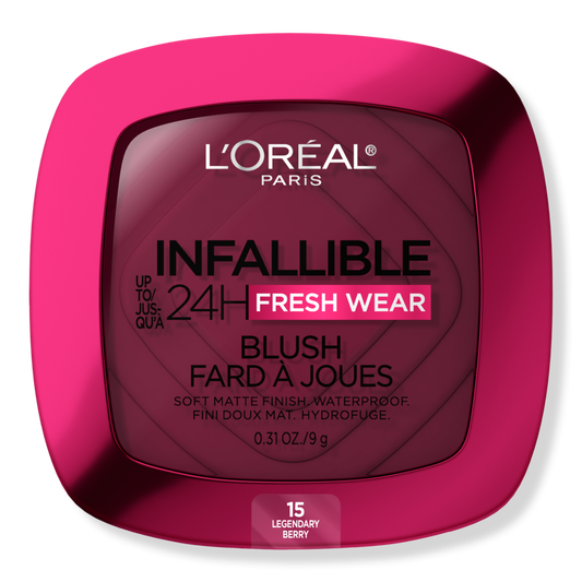 L'oreal Infallible 24H Fresh Wear Soft Matte Blush 15 Legendary Berry
